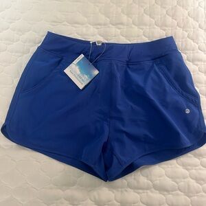 Women's Blue Athletic Shorts